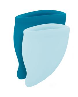 FUN FACTORY - FUN MENSTRUAL CUP KIT TÜRKIS
