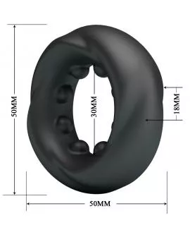 Crazy Bull - Daquez Silikon Penisring Modell 4