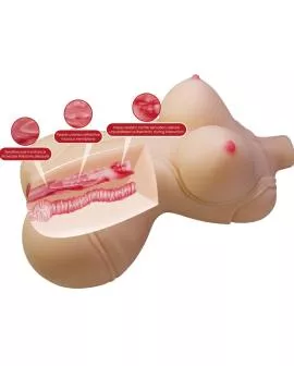 Crazy Bull - Diana Realistischer Torso Vagina Anal 5 kg