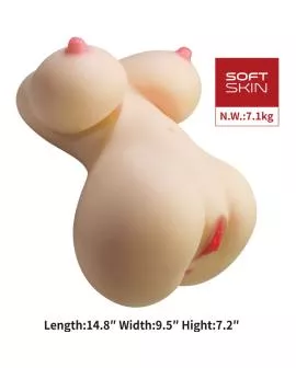 Crazy Bull - Fiona Realistischer Weiblicher Torso Vagina Anal 7,1 kg