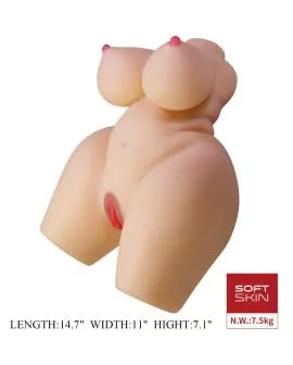 Crazy Bull Grace - Realistischer Torso Vagina Anal 7,5 kg