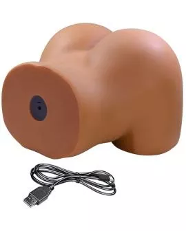 CRAZY BULL - WENDY REALISTISCHER WEIBLICHER PO-VIBRATOR UND SAUGER MIT TON 11 KG