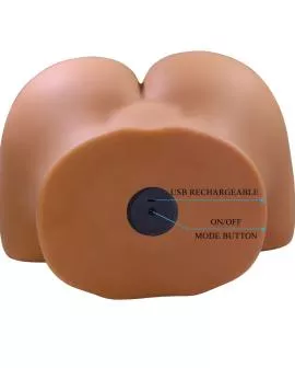 CRAZY BULL - WENDY REALISTISCHER WEIBLICHER PO-VIBRATOR UND SAUGER MIT TON 11 KG