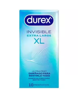DUREX - UNSICHTBARE KONDOME XL 10 EINHEITEN