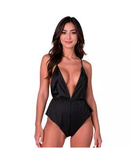 Passion Sensie Body Schwarz L/XL - Erotik Bodysuit
