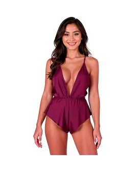PASSION Sensie Body - Erotikwäsche Pflaume S/M
