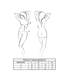 Passion Sensie Erotik Body Zitrone - S/M