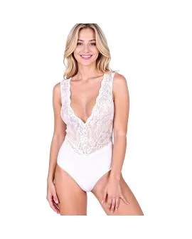 Passion Evalie Body Weiß L/XL - Erotik Body
