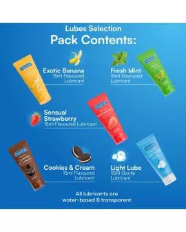 PASANTE - PACKUNG SORTIERTE GLEITGEL MIT GESCHMACK 5 EINHEITEN X 15 ML