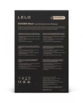 LELO - ENIGMA WAVE DREIFACH-VIBRATIONSMASSAGEGERÄT CYBER PURPLE