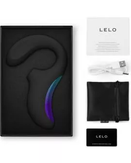 LELO - ENIGMA WAVE DREIFACH-VIBRATIONSMASSAGEGERÄT SCHWARZ