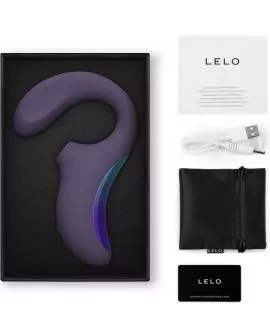 LELO - ENIGMA WAVE DREIFACH-VIBRATIONSMASSAGEGERÄT CYBER PURPLE