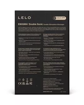 LELO - ENIGMA DOPPEL-SCHALLVIBRATOR POINT G SCHWARZ