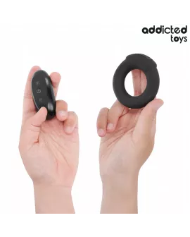 ADDICTED TOYS - VIBRIERENDER COCKRING MIT WÄRMEEFFEKT UND FERNBEDIENUNG