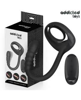 ADDICTED TOYS - P-SPOT VIBRIERENDER COCK RING MIT FERNBEDIENUNG