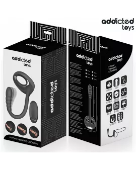 ADDICTED TOYS - P-SPOT VIBRIERENDER COCK RING MIT FERNBEDIENUNG