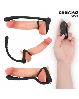 ADDICTED TOYS - P-SPOT VIBRIERENDER COCK RING MIT FERNBEDIENUNG