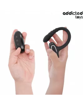 ADDICTED TOYS - P-SPOT VIBRIERENDER COCK RING MIT FERNBEDIENUNG