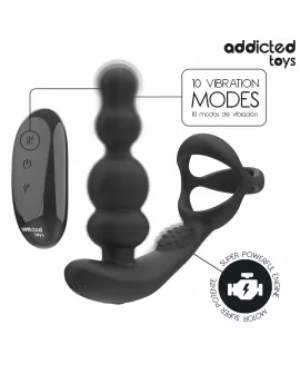 ADDICTED TOYS – ROTIERENDER PROSTATAMASSAGEGERÄT MIT FERNBEDIENUNG
