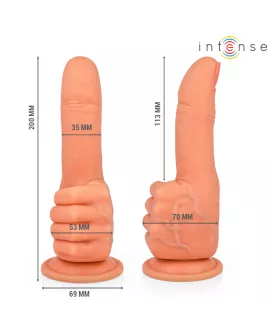 INTENSE - BENDER G-SPOT STIMULATOR FLEXIBLE HAND 11,3 CM