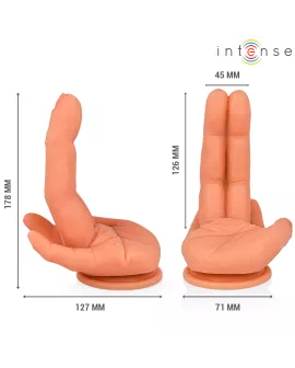 INTENSE - LEELA G-SPOT STIMULATOR FLEXIBLE HAND 12,6 CM