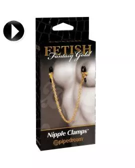 Fetish Fantasy Gold Nippelklemmen - Erotik Accessoire
