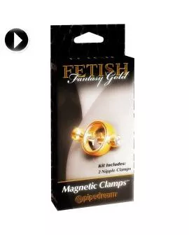 FETISH FANTASY GOLD - Magnetische Klemmen