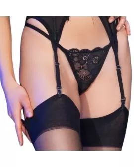 CHILIROSE - CR 4877 TANGA SCHWARZ