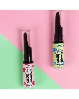 SECRETPLAY - FLIRTY KISS GELS MIT ORALEN SEX-EFFEKTEN ERDBEERE & MINZE 2 x 8 GR