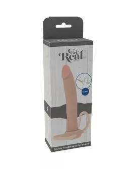 GET REAL - DOUBLE TROUBLE SILIKON-ANALPENETRATOR 16 CM