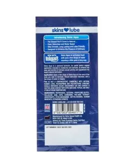 SKINS - AQUA GLEITMITTEL AUF WASSERBASIS, EINZELDOSIS 5 ML