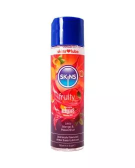 SKINS – FRUCHTIGES, WASSERBASIERTES GLEITMITTEL MANGO & PASSIONSFRUCHT 130 ML
