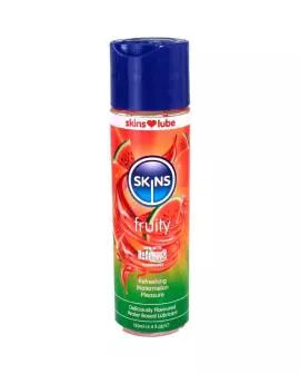 SKINS – FRUCHTIGES, WASSERBASIS-GLÄTTER WASSERMELONE 130 ML
