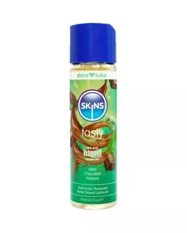 SKINS – KÖSTLICHES, WASSERBASIERTES GLEITMITTEL MINZE & SCHOKOLADE 130 ML