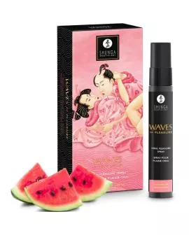 SHUNGA - WAVES PLEASURE SPRAY ORAL SEXUCTIVE WATERMELON 20 ML