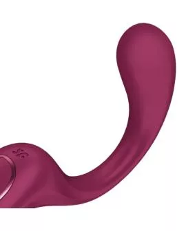 SATISFYER - G FOR GODDESS 2 RABBIT VIBRATOR FLASCHE BORDEAUX