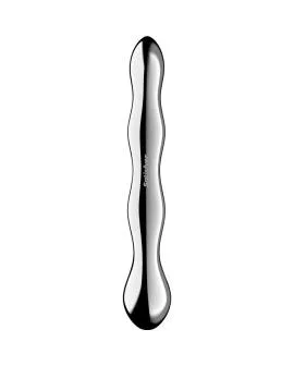 SATISFYER - COSMIC CREST 2 DOPPELDILDO AUS EDELSTAHL