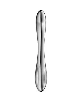 SATISFYER - PURE GRAVITY 1 DOPPELENDELLER DILDO AUS EDELSTAHL