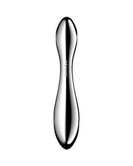 SATISFYER - PURE GRAVITY 2 DOPPELENDELLER DILDO AUS EDELSTAHL