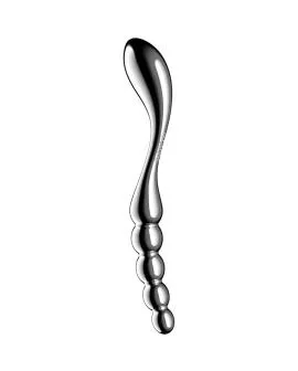 SATISFYER - STAR FORCE 1 DOPPELDILDO AUS EDELSTAHL