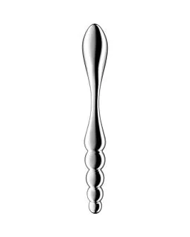 SATISFYER - STAR FORCE 1 DOPPELDILDO AUS EDELSTAHL
