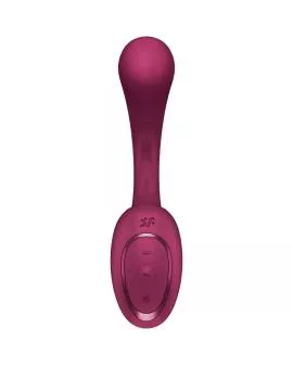 SATISFYER - G FOR GODDESS 2 RABBIT VIBRATOR FLASCHE BORDEAUX