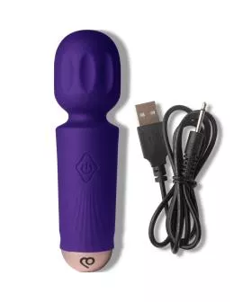 ROCKS-OFF - MINI-AUFLADBARER STAB MIT 16 FUNKTIONEN VIOLET DREAM