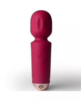 ROCKS-OFF – WIEDERAUFLADBARER MINI-ZAUBERSTAB MIT 16 FUNKTIONEN, AZALEENROT