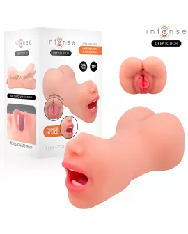 INTENSE DEEP TOUCH – RILEY DOPPELMUSTURBATOR FÜR MUND UND VAGINA