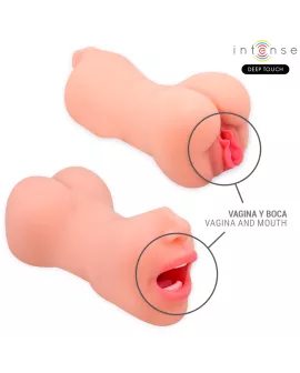 INTENSE DEEP TOUCH – RILEY DOPPELMUSTURBATOR FÜR MUND UND VAGINA