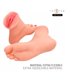 INTENSE DEEP TOUCH - GABBIE ZWEITEILIGER FUSSFÖRMIGER MASTAUBADOR