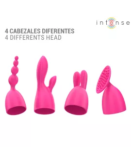 INTENSE - CHER VIBRATOR MIT WECHSELKÖPFEN