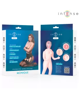 INTENSE DOLLS - MONIQUE AUFBLASBARE PUPPE MIT DREI ÖFFNUNGEN