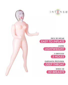 INTENSE DOLLS - AUFBLASBARE PUPPE INGRID MIT DREI ÖFFNUNGEN